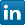 LinkedIn icon - click on it (when you are logged in) to see your connection