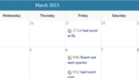 Thumbnail of Getting Started: Calendar Views (14)